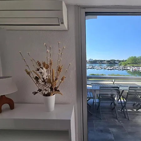 L'olympe Vue Avec Parking Prive Clim Wifi - Rossiconciergerie - Linge Inclus La Grande-Motte